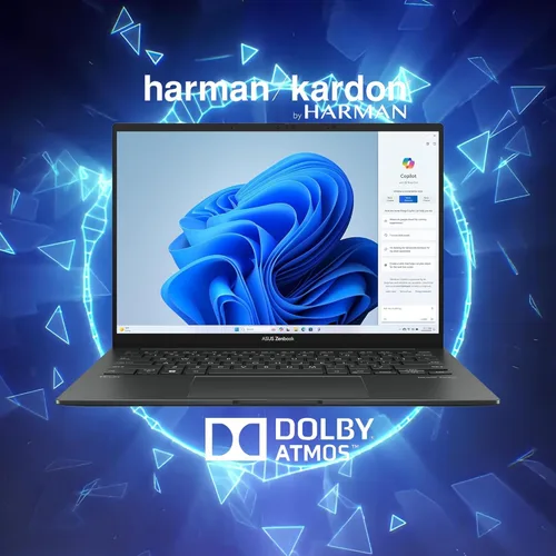 Miniatura 7 de ASUS Zenbook 14 OLED portátil Pantalla táctil OLED Lumina WUXGA de 14" (100% DCI-P3, 500 nits HDR) Intel Ultra 7 255H de 16 núcleos