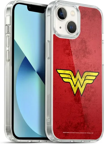Miniatura 137 de Head Case Designs Funda de gel suave con licencia oficial de Wonder Woman DC Comics Classic Logos compatible con Apple iPhone 7 Plus/iPhone 8 Plus