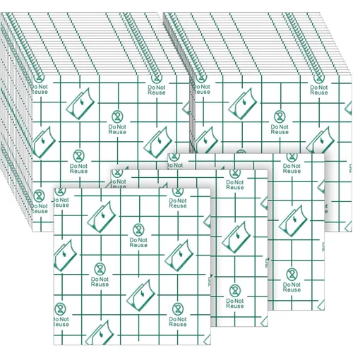 Miniatura 7 de 200 Paletas de manos de maquillaje de un solo uso, impermeable, paleta mezcladora de maquillaje, bandeja de mezcla desechable, cinta adhesiva