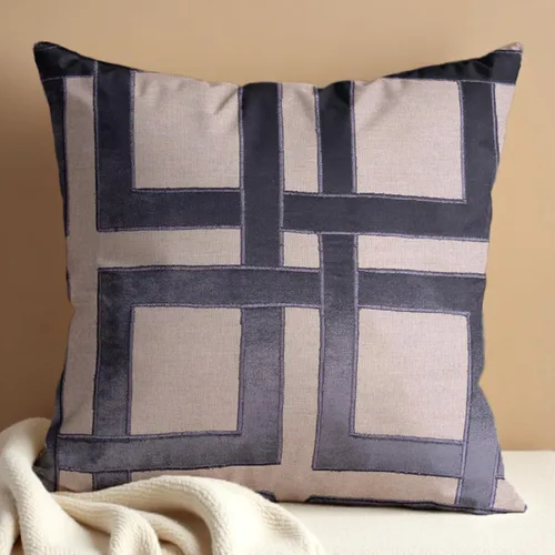 Miniatura 9 de Decozen Fundas de almohada decorativas, fundas de cojín para sofá, fundas de cojín bordadas para decoración de habitación, sofá, dormitorio, sala