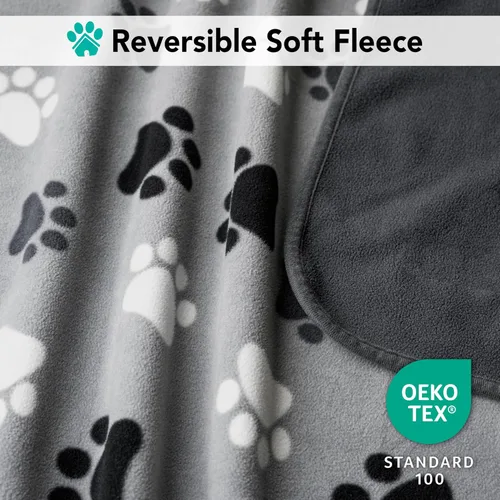 Miniatura 4 de PetAmi - Manta impermeable para mascotas extra grandes, perros, gatos, funda protectora para sofá grande, manta reversible lavable de forro polar