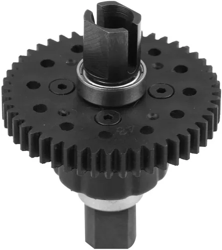 VGEBY Bloqueo RC Center Diff, engranaje de nailon 48T de alto rendimiento, diferencial medio negro para entusiastas de la deriva de carreras RC a