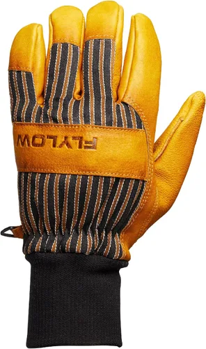 Flylow Tough Guy - Guantes de esquí y snowboard impermeables con aislamiento de 5 dedos