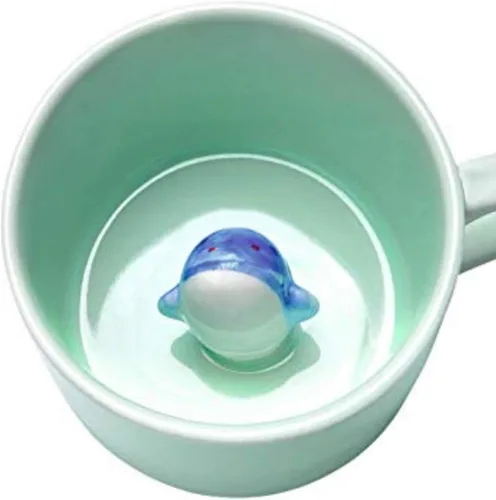 Miniatura 13 de Chick Taza de Café 3D Taza de Cerámica de Lindo Animal de Dibujos Animados - Animal Bebé Adentro, Mejor Taza de Oficina y Regalo de Cumpleaños 8 OZ