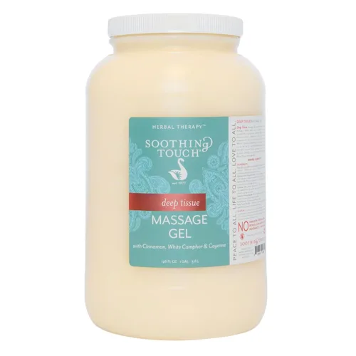 Miniatura 3 de Soothing Touch Gel de masaje de tejido profundo, cayena/canela/alcanfor blanco, 64 onzas