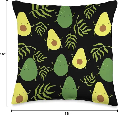 Miniatura 4 de Cute aguacates stuff for girls - Funny aguacate Lover Gifts Throw Pillow