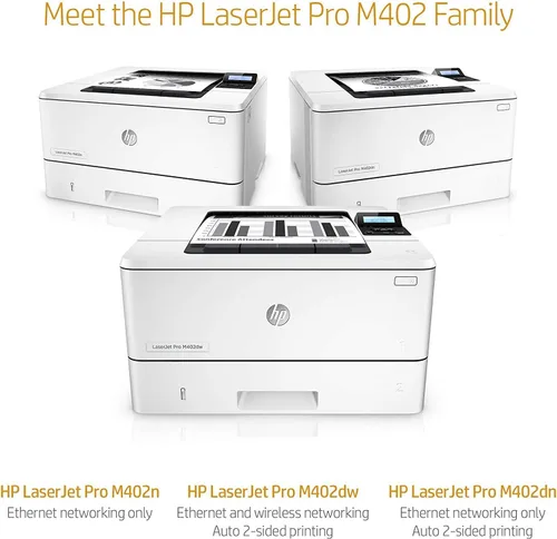 Miniatura 7 de HP Laserjet Pro M402n - Impresora láser con Ethernet integrado, lista para reabastecimiento de Amazon Dash (C5F93A)