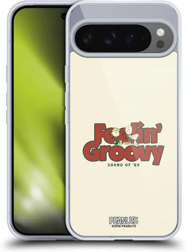 Miniatura 482 de Head Case Designs Funda de gel Woodstock 50th con licencia oficial de Peanuts Snoopy Guitar 1969 [protección de grado militar] compatible