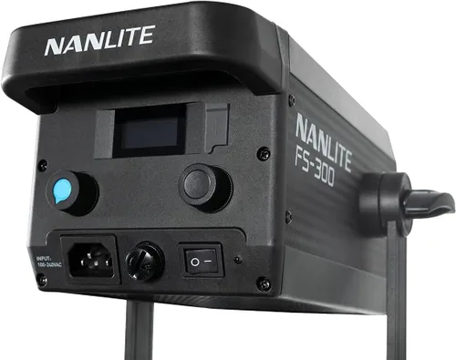 Miniatura 9 de Nanlite FS-300 Luz diurna AC LED Monolight - Luz COB de 5600K de alto rendimiento con montaje Bowens, control de aplicación y 11 efectos