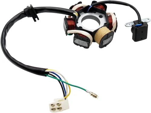 Miniatura 6 de PRO BAT ATV Quad Go Kart Magneto Stator 6 Bobinas 5 Cables para ATV de 50cc, 70cc, 90cc, 110cc, 125cc Dirt Bike Go Kart Mini-Choppers Motocicleta