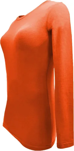 Miniatura 23 de Natural Uniforms Camiseta Under Scrub para mujer, cuello redondo, manga larga, paquete de 3, paquete múltiple de 3