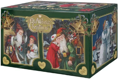 Miniatura 6 de Old World Christmas Golden Retriever - Adorno de cristal soplado para árbol de Navidad, decoración navideña artesanal, colección de perros