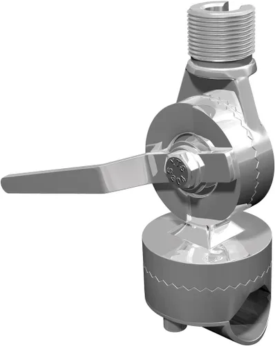 Shakespeare 4188SL SS Rail Mount Trinquete para riel de 1 pulgada a 1-1/2 pulgadas