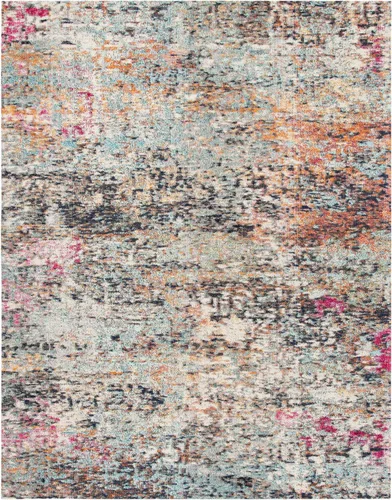 Miniatura 3 de SAFAVIEH Colección Madison - Alfombra de acento 2'2" x 4', negro y dorado, diseño abstracto moderno, no desprende pelusa y fácil cuidado, ideal