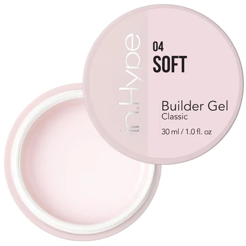 Miniatura 15 de IN.HYPE Gel duro profesional UV/LED para extensión de uñas, fortalecimiento, superposiciones de lima (lechoso #1)