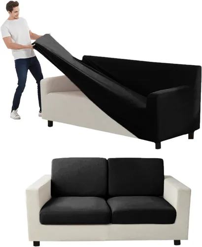 Miniatura 276 de Funda para Sofá de Terciopelo, Fundas Elásticas para Sofá para Funda Principal Separada/Respaldos y Cojines de Asiento, Funda para Sofá, para Fundas