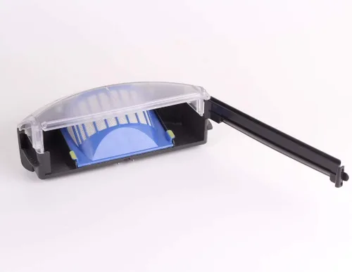 Miniatura 3 de Filtro Hepa AeroVac - Contenedor de basura compatible con Irobot Roomba 500 600 Series 527 595 620 675 692 694 caja de recolección, caja de filtro