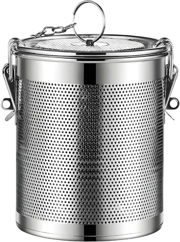 Miniatura 10 de Colador de condimentos, filtro de especias de acero inoxidable, filtro de especias de cocina, diseño de malla, colador de bolas de té, condimentos