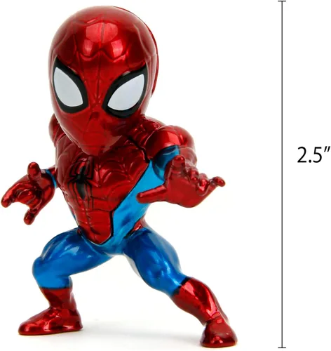 Miniatura 3 de Marvel Spider-Man - Figura fundida a presión de 2.5 pulgadas, paquete de 4