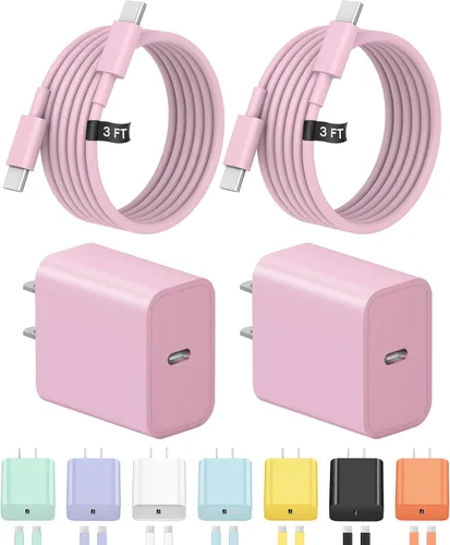 Miniatura 14 de Cargador de carga rápida USB C de 3 pies para iPhone 17, 16, 15, carga rápida, paquete de 2 unidades para iPhone 17/17 Plus/17 Pro/17 Pro Max/iPhone