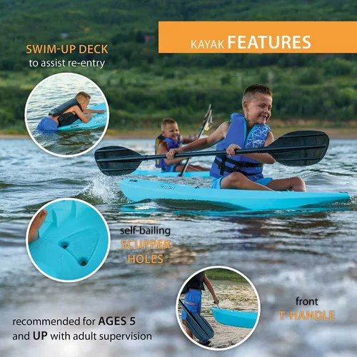 Miniatura 5 de Lifetime Kayak Cadet Youth - Remo incluido