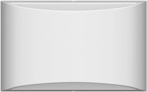 Miniatura 4 de Aipsun Aplique de pared LED moderno de aluminio para interiores, juego de 2 luces de pared interiores con cable arriba y abajo, para sala de estar