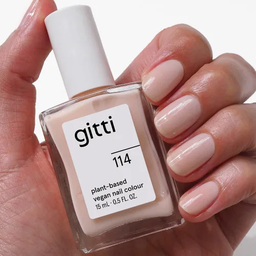 Miniatura 84 de gitti Esmalte de uñas a base de plantas No tóxico, libre de 30, basado en ingredientes de origen natural, libre de crueldad, vegano