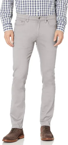 Miniatura 15 de Amazon Essentials - Pantalones ajustados para hombre, diseño de sarga elástica con 5 bolsillos