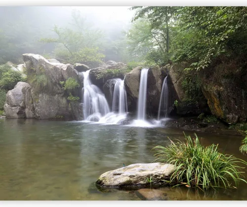 Miniatura 11 de artgeist Mural de pared premium cascada de 118 x 91 pulgadas, papel tapiz no tejido, decoración de pared de vellón, impresión fotográfica, diseño