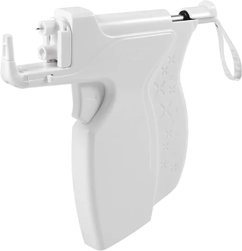 Pistola de perforación de nariz reutilizable T3, una nueva generación de kit de perforación de oreja más seguro para el hogar con 12 piezas de