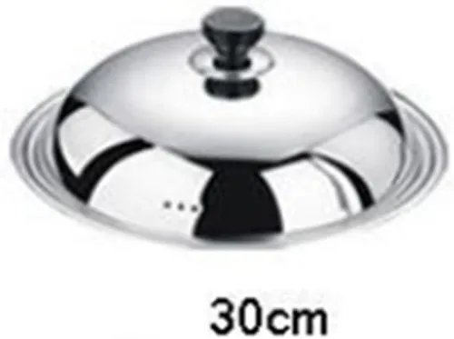 Miniatura 6 de Hofumix - Tapa universal para olla de acero inoxidable, tapa para utensilios, con ventilación de vapor, 13.38 pulgadas (pequeño)