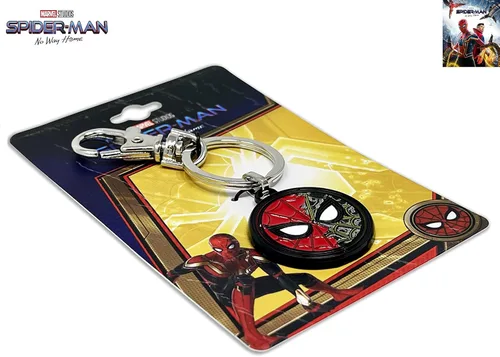 Miniatura 9 de Llavero oficial de Spider-Man Split Mask, NO Way Home Marvel Studios con licencia de Spider-Man Marvel Legends