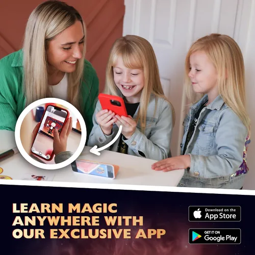 Miniatura 7 de Marvin's Magic - 50 increíbles trucos de magia - Trucos de magia para niños, viene en estuche de regalo de lata - Incluye trucos clásicos de cartas