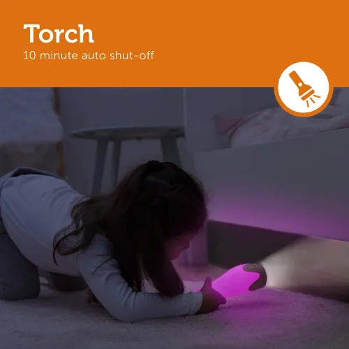 Miniatura 4 de Zazu Kids Luz nocturna antorcha linterna jirafa juguete - Niños LED inalámbrico rosa lámpara, luz de noche, múltiples opciones de color, apagado