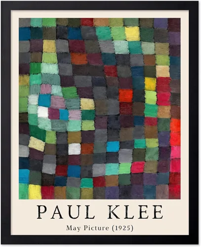 Miniatura 95 de Poster Master Póster vintage de Paul Klee – Impresión retro de cómicos – Arte de dibujo – Arte abstracto – Regalo para hombres y mujeres – Estilo-09