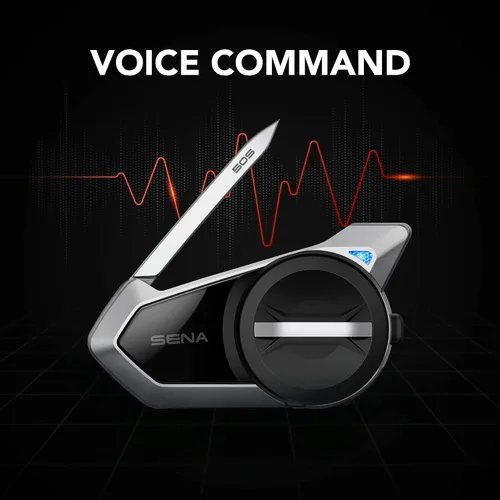 Miniatura 3 de Sena Harman Kardon - Auriculares Bluetooth de comunicación para motocicleta 50S con sonido de Harman Kardon, sistema de intercomunicación de malla