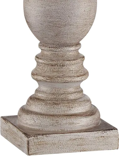 Miniatura 5 de Regency Hill Patsy Country Cottage - Juego de 2 lámparas de mesa tradicionales de 26.5 pulgadas de alto, tela lavada beige, pantalla cónica