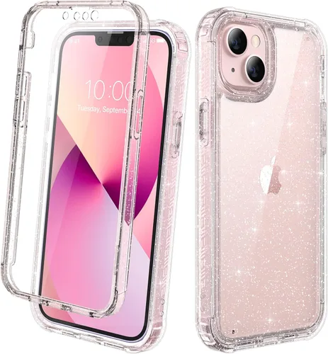 Miniatura 78 de Diaclara - Funda compatible con iPhone 11, carcasa resistente de cuerpo completo con protector de pantalla integrado sensible al tacto y Transparente