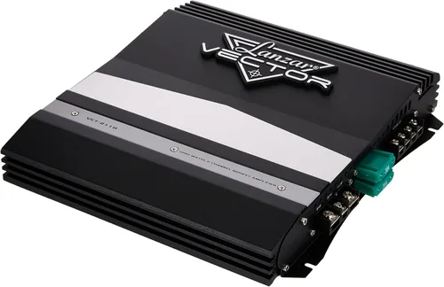 Lanzar Amplificador MOSFET de alta potencia de 2 canales – Delgado 1000 W puente mono estéreo amplificador de audio de coche de 2 canales,