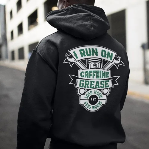 Miniatura 67 de STYLN Sudadera de manga larga con capucha Sudadera divertida con capucha unisex para adultos entusiastas del automóvil, camión, bicicleta, carreras