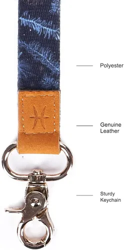 Miniatura 2 de FORZEN Cordón de muñeca para llaves, cordón de muñeca, llaveros para mujeres y hombres Flower B