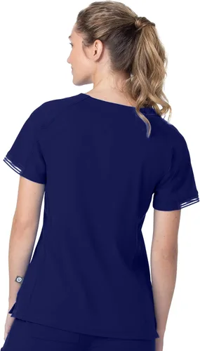 Miniatura 3 de Urbane Impulse 9108 - Camiseta quirúrgica con cuello en V para mujer