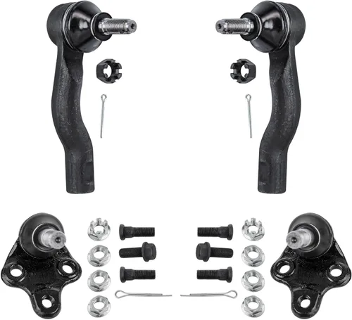 Miniatura 186 de Detroit Axle – Kit de suspensión delantera para Hyundai 2013-2018 Santa Fe 2 enlaces de barra de estabilizador 4 varillas de amarre interiores