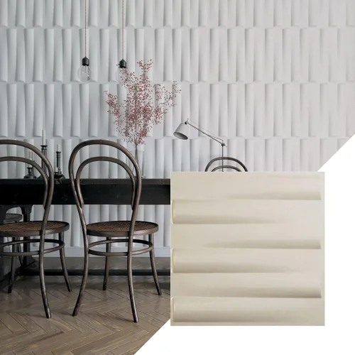Miniatura 19 de Ekena Millwork 19 5/8 pulgadas de ancho x 19 5/8 pulgadas de alto Naomi EnduraWall Panel decorativo de pared 3D, dorado (cubre 2.67 pies cuadrados).