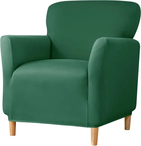 Miniatura 89 de Fundas de jacquard para sillón de banquete, fundas suaves para sillón, fundas elásticas de 1 pieza para sala de estar, funda antideslizante