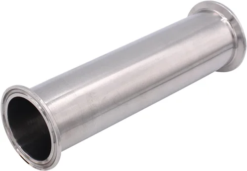 Miniatura 7 de Dernord - Tubo de bobina sanitaria con extremos de abrazadera, tubo redondo liso de acero inoxidable 304 con abrazadera triple de 5.08 cm