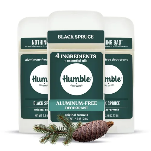 Miniatura 33 de HUMBLE BRANDS - Formula original de desodorante sin aluminio Control de olores, larga duración, bicarbonato de sodio, aceites esenciales, sutil