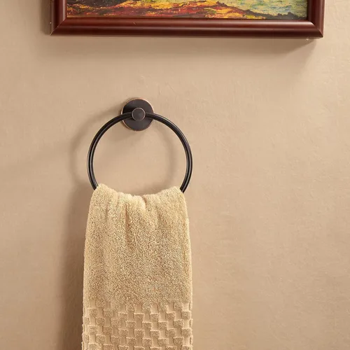 Miniatura 2 de WINCASE Soporte para toallas de papel higiénico, juego de accesorios de baño de bronce aceitado, soporte de rollo de papel higiénico para toalla
