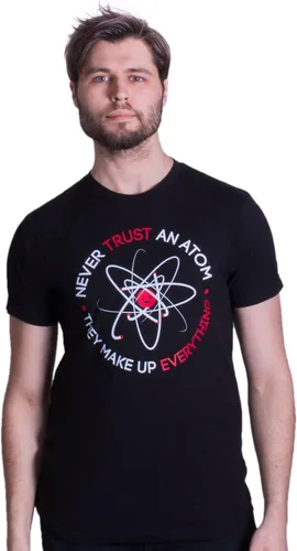 Miniatura 2 de Never Trust an Atom, They Make Up Everything Camiseta unisex de ciencia divertida