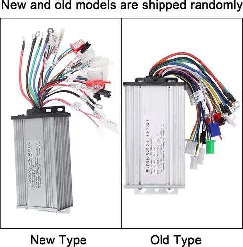 Miniatura 5 de Controlador de motor sin escobillas, carcasa de aluminio duradera de alta potencia 1000W-1500W, controlador de 48V-72V, rango de voltaje